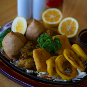 Vegetarian Sizzler Mix Platter for Two